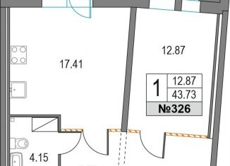 Продаю 2-ком. квартиру, 58.8 м2, Санкт-Петербург, Приморский район, Коломяжский проспект, 13к2