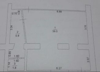 Продаю торговую площадь, 46.6 м2, Бавлы, площадь Октября, 9
