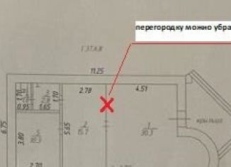 Сдам в аренду торговую площадь, 60.7 м2, Елабуга, проспект Нефтяников, 13