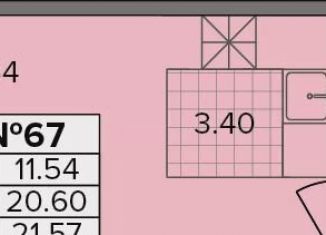 Продаю квартиру студию, 21.6 м2, деревня Новое Девяткино