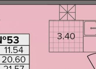 Продается квартира студия, 21.6 м2, деревня Новое Девяткино