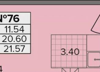 Продаю квартиру студию, 21.6 м2, деревня Новое Девяткино