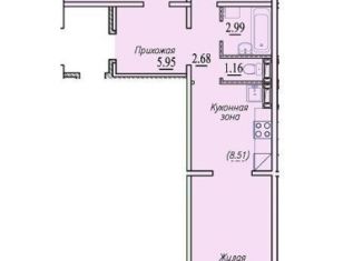 Продается 3-комнатная квартира, 59 м2, Новосибирск, Плющихинская улица, 6, метро Золотая Нива