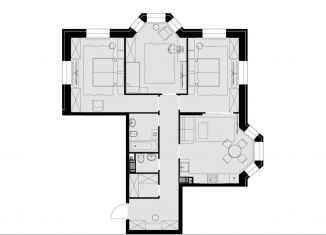 Продается 3-ком. квартира, 86.5 м2, Москва, ЖК Театральный Квартал