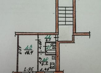 Продам однокомнатную квартиру, 32.8 м2, Мценск, улица Катукова, 8