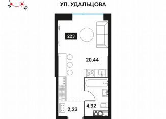 Продаю 1-ком. квартиру, 27 м2, Москва, Мичуринский проспект, вл45, метро Проспект Вернадского