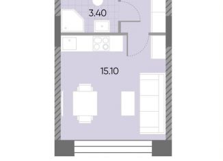 Продаю квартиру студию, 22.3 м2, Москва