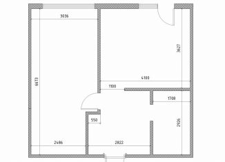 Продается однокомнатная квартира, 47.8 м2, Новосибирская область, улица Кропоткина