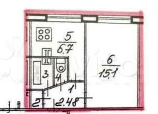 1-ком. квартира на продажу, 30 м2, Санкт-Петербург, улица Ольги Форш, 11к1, метро Академическая