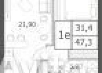 Продам однокомнатную квартиру, 47.3 м2, Москва, район Раменки, проспект Генерала Дорохова, вл1к1