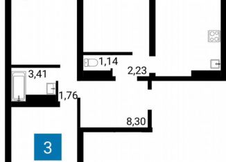 3-ком. квартира на продажу, 83.5 м2, Анапа