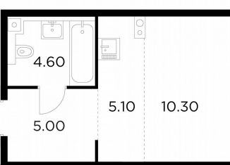 Продам квартиру студию, 25 м2, Москва, Войковский район