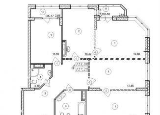 Продается четырехкомнатная квартира, 127.3 м2, Новосибирск, метро Площадь Маркса