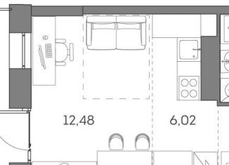 Продаю квартиру студию, 25.9 м2, Москва, метро Стахановская, Рязанский проспект, 2с27