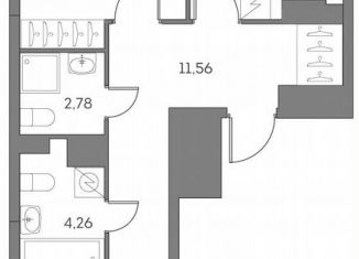 Продажа двухкомнатной квартиры, 59 м2, Москва, Рязанский проспект, 2с27, Нижегородский район