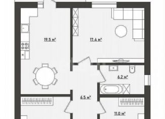 Дом на продажу, 100 м2, Краснодарский край, Абрикосовая улица, 114