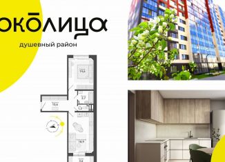 Продажа двухкомнатной квартиры, 49.1 м2, посёлок Садовый, микрорайон Околица, 13С