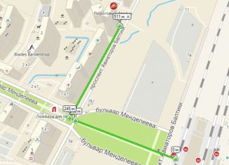 Сдача в аренду однокомнатной квартиры, 41.7 м2, Мурино, проспект Авиаторов Балтики, 9, ЖК Виктория