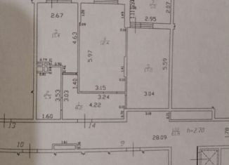 Продаю двухкомнатную квартиру, 61 м2, Краснодар, Командорская улица, 9/1, ЖК Символ