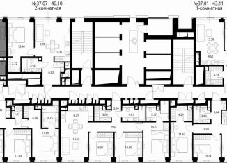 3-ком. квартира на продажу, 78.2 м2, Москва, ЖК Сити Бэй, Волоколамское шоссе, 95/1к11