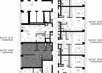 Продается 1-ком. квартира, 44.8 м2, Москва, ЖК Сити Бэй, Волоколамское шоссе, 95/1к8