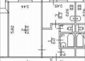 Продаю 2-ком. квартиру, 39 м2, Санкт-Петербург, Камышовая улица, 6к1