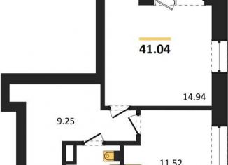 Продам 1-ком. квартиру, 41 м2, Воронеж, Коминтерновский район, Электросигнальная улица, 9Ак2