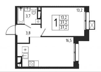 Продается 1-комнатная квартира, 37.2 м2, Химки