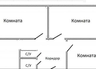 Продаю трехкомнатную квартиру, 68.5 м2, Анапа, Заводская улица, 39