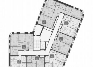 Продаю 1-комнатную квартиру, 41.6 м2, Москва, улица Петра Кончаловского, 5, ЮАО