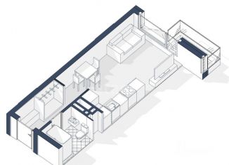 Продается квартира студия, 27.6 м2, Новосибирск, улица Аэропорт, 88, Заельцовский район