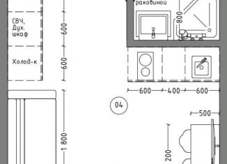 Квартира на продажу студия, 17.7 м2, Москва, улица Петровка, 17с3, метро Пушкинская