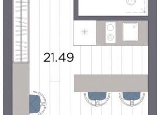 Квартира на продажу студия, 24.2 м2, Санкт-Петербург, метро Проспект Большевиков, Магнитогорская улица, 51литЗ