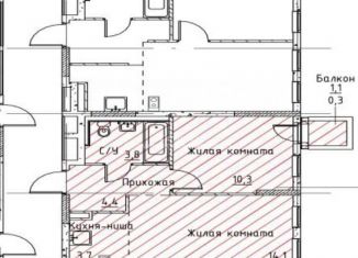 Продаю 2-ком. квартиру, 36.6 м2, Москва, САО, Ленинградское шоссе, 229Вк1