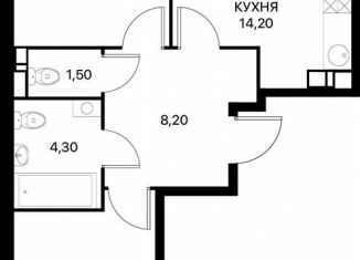 Продаю 2-комнатную квартиру, 60.8 м2, Ростов-на-Дону, Первомайский район