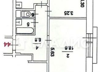 Продам 3-комнатную квартиру, 65 м2, Москва, Валдайский проезд, 22, район Левобережный