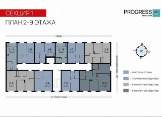 Продаю однокомнатную квартиру, 32.7 м2, Астрахань