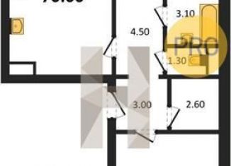 Продам 2-ком. квартиру, 70 м2, Воронеж, Железнодорожный район, улица Фёдора Тютчева, 105