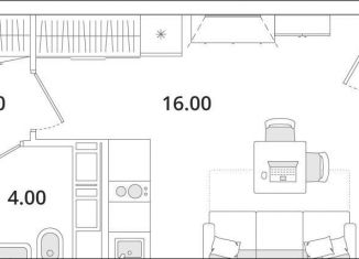 Продажа квартиры студии, 24.4 м2, Санкт-Петербург, Планерная улица, 99, муниципальный округ Юнтолово