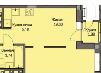 Однокомнатная квартира на продажу, 36.4 м2, Ижевск, улица Чехова, 46