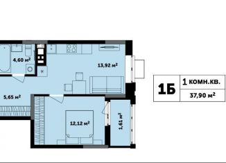 Продажа 1-ком. квартиры, 37.9 м2, Ижевск, улица Академика Павлова, 43