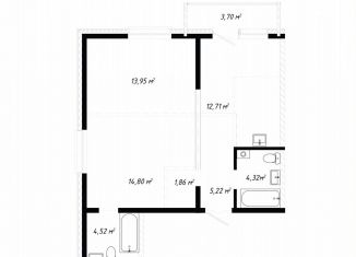 Продажа 3-комнатной квартиры, 61.1 м2, Иркутск