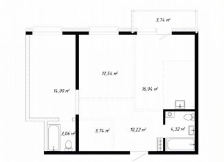 Продажа 3-ком. квартиры, 67.7 м2, Иркутск