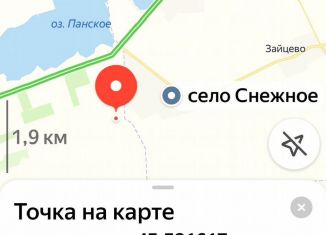 Продаю участок, 10 сот., село Снежное, улица Амет хан Султана