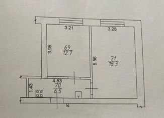 Продам комнату, 37.5 м2, Воронеж, переулок Славы, Коминтерновский район