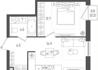 Продам 1-ком. квартиру, 35.7 м2, Москва, 2-й Павелецкий проезд, 7, метро Автозаводская