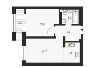 Продам 2-комнатную квартиру, 44.5 м2, Новосибирск, метро Сибирская