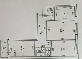 Продается 3-ком. квартира, 68.1 м2, Стерлитамак, улица Караная Муратова, 1