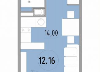 Продажа 1-ком. квартиры, 24.8 м2, Санкт-Петербург, 3-й Рабфаковский переулок, 5к5Л, Невский район