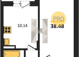 Продажа 1-комнатной квартиры, 38.5 м2, Воронеж, улица 45-й Стрелковой Дивизии, 259/27, Коминтерновский район